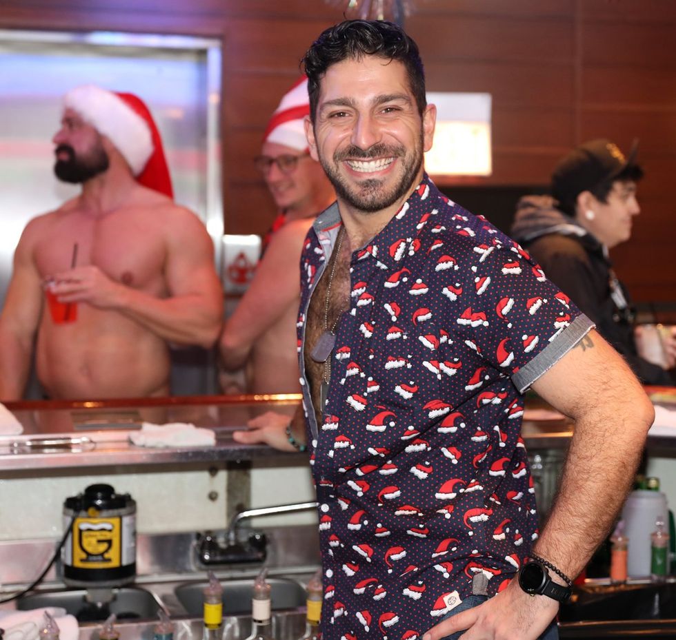 Sidetrack Chicago Santa Speedo Run 2023