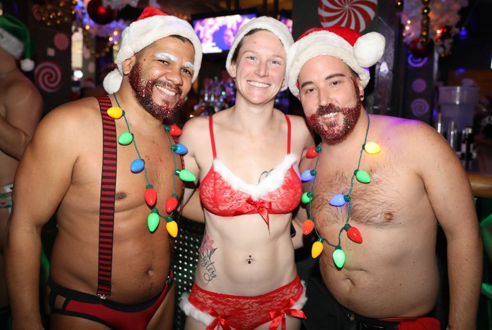 Sidetrack Chicago Santa Speedo Run 2023