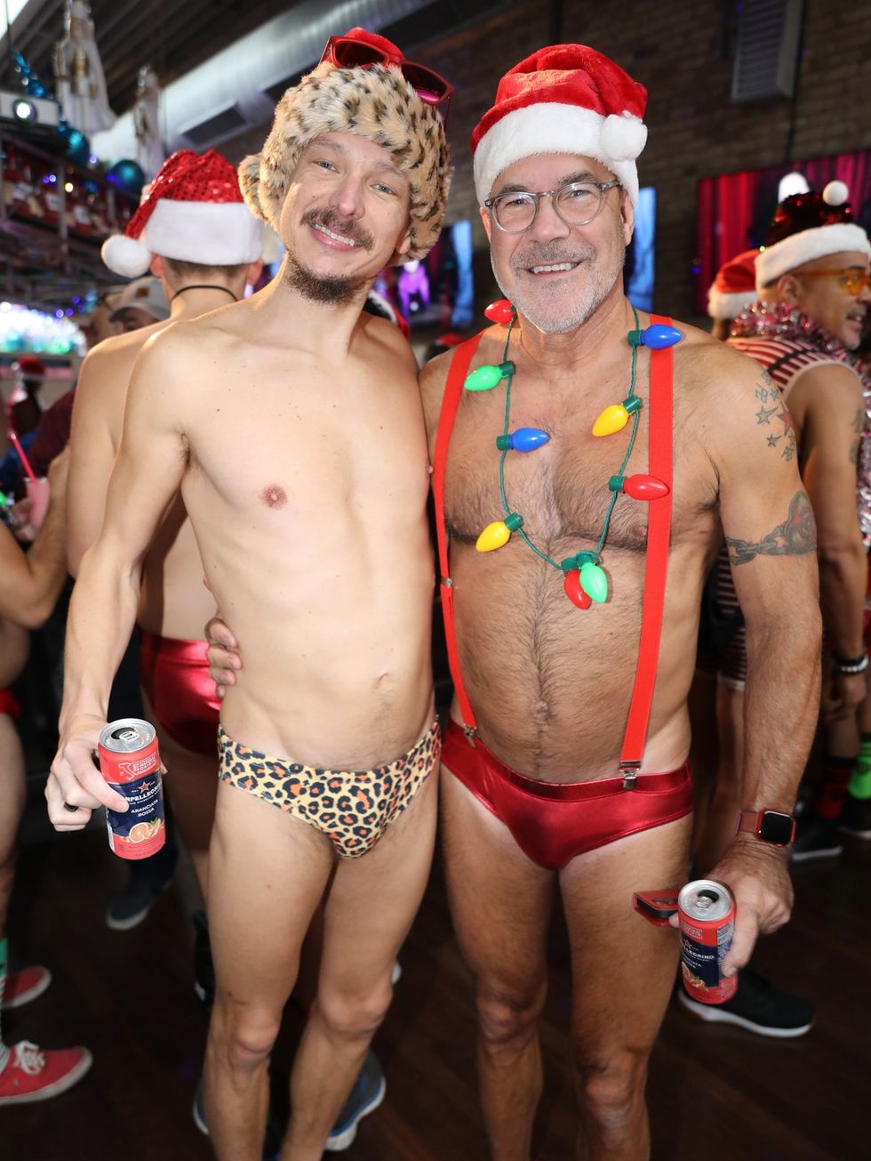 Sidetrack Chicago Santa Speedo Run 2023
