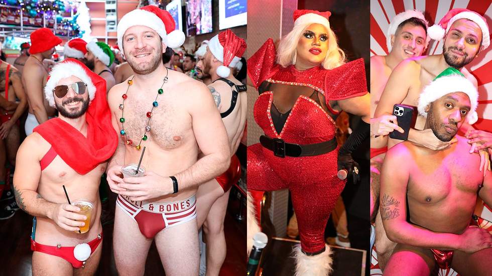 Sidetrack Chicago Santa Speedo Run 2023