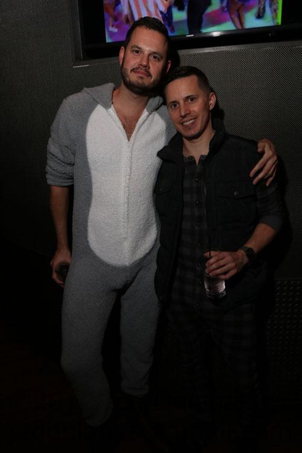 85 Pics of Hotties in New Year's Onesies at Sidetrack Gay Bar
