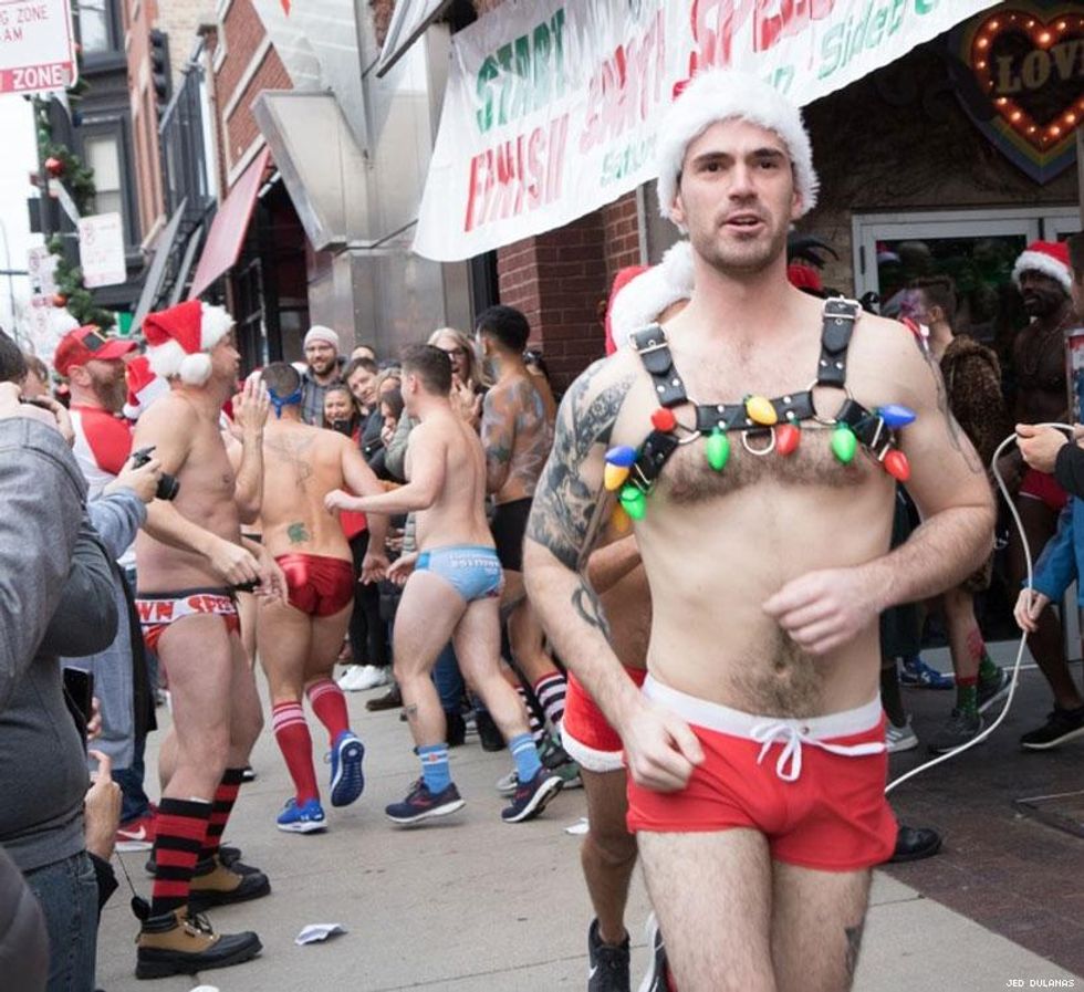 Sidetrack Santa Speedo 2019