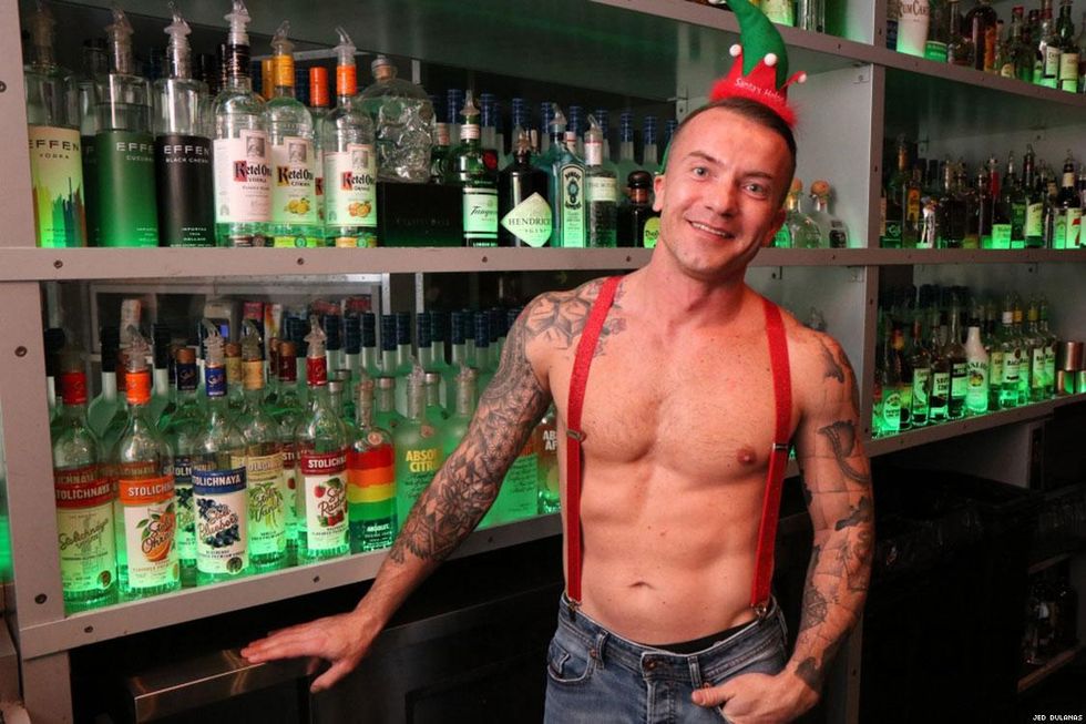 Sidetrack Santa Speedo 2019