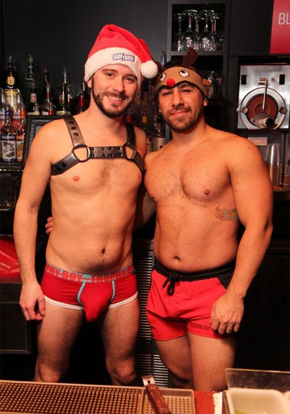Sidetrack Speedo Santa Flashbacks