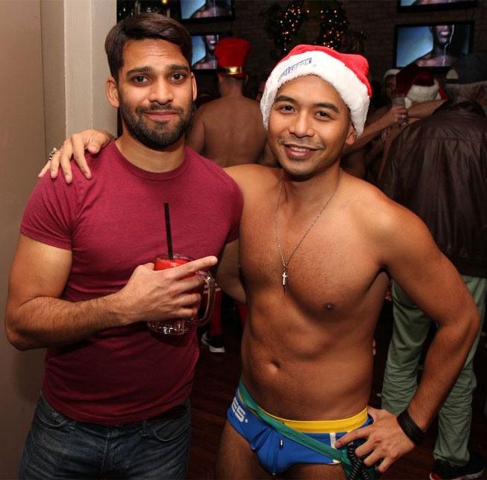 Sidetrack Speedo Santa Flashbacks