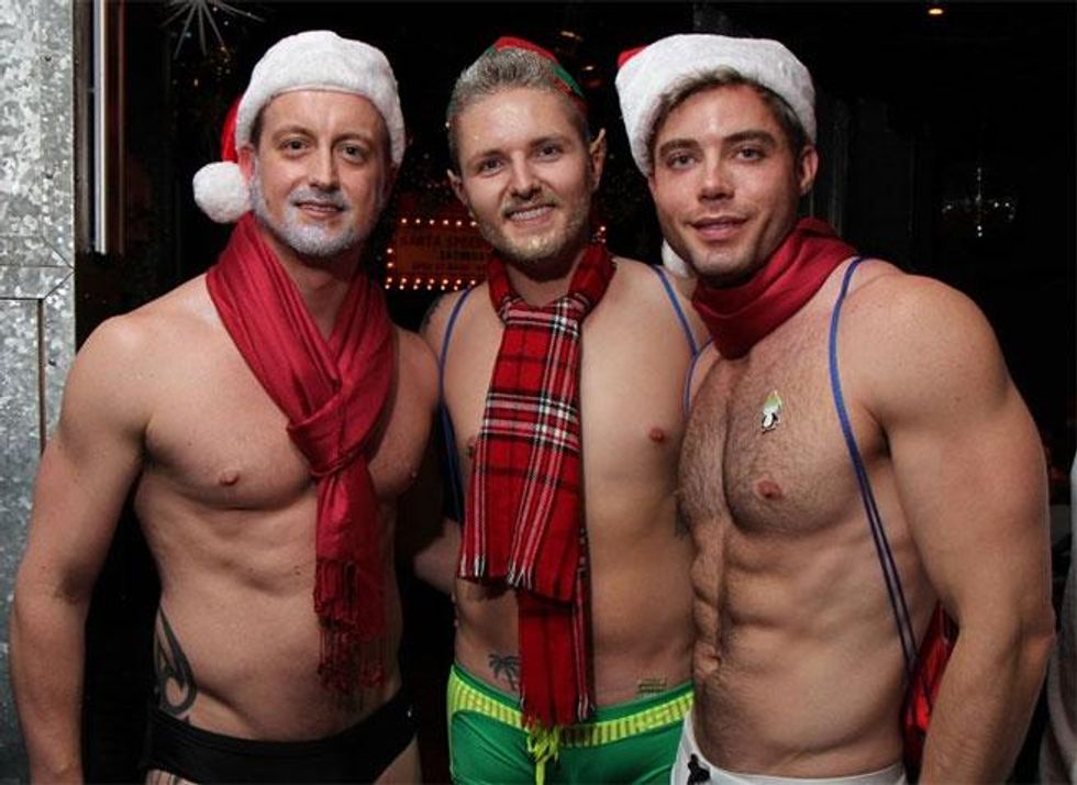Sidetrack Speedo Santa Flashbacks