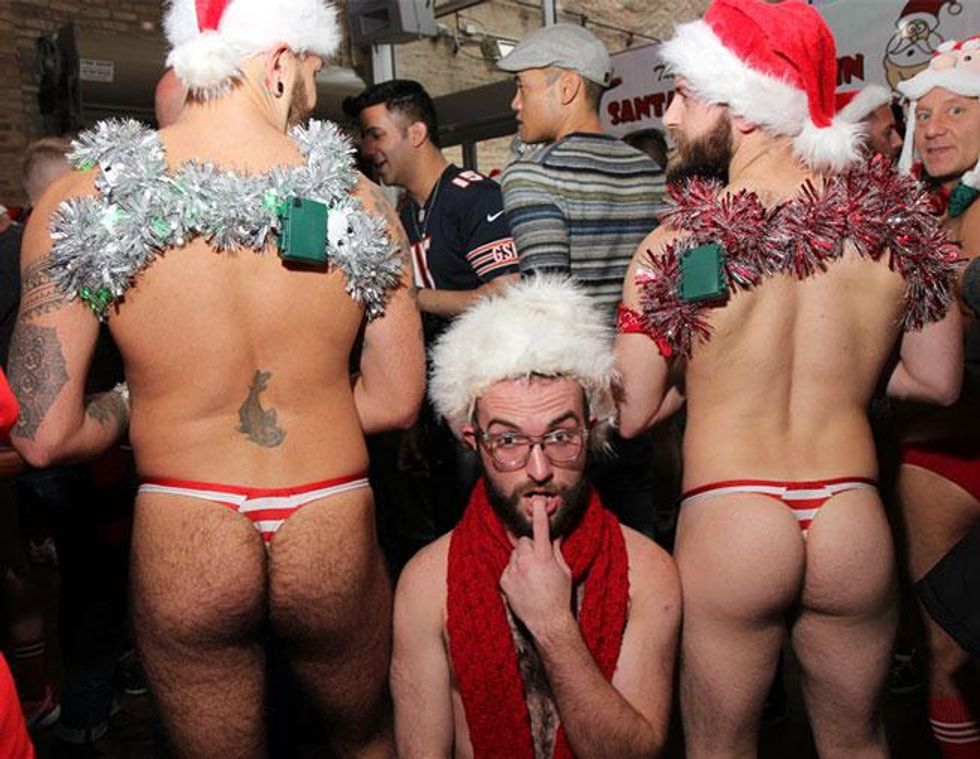 Sidetrack Speedo Santa Flashbacks