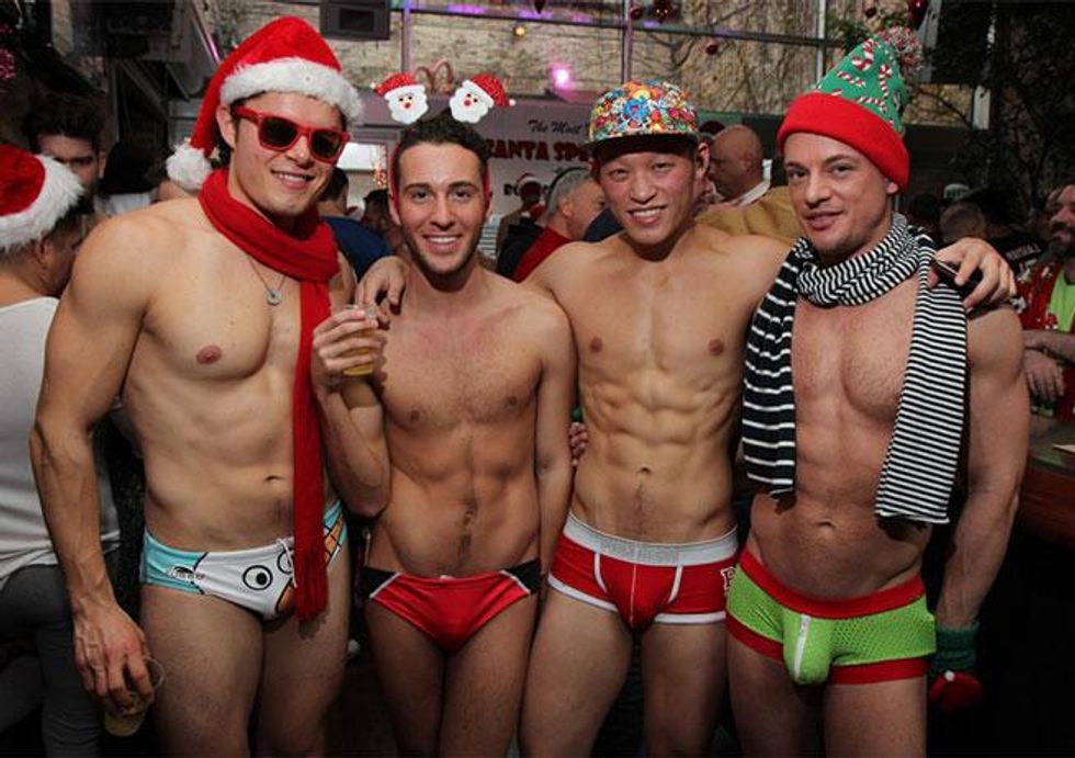 Sidetrack Speedo Santa Flashbacks