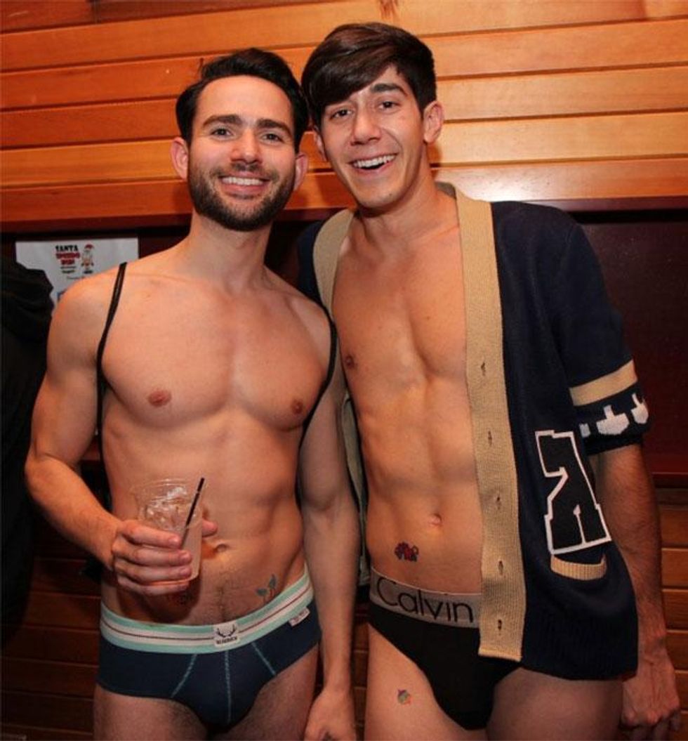 Sidetrack Speedo Santa Flashbacks