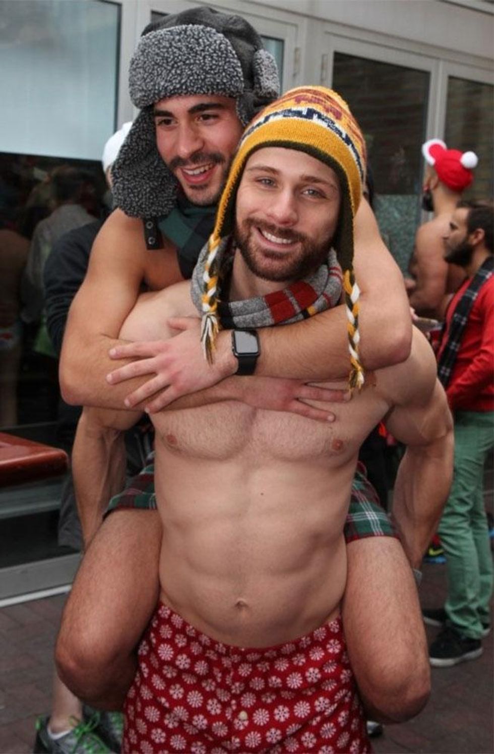 Sidetrack Speedo Santa Flashbacks
