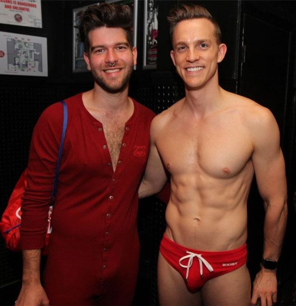 Sidetrack Speedo Santa Flashbacks