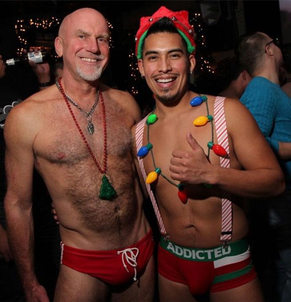 Sidetrack Speedo Santa Flashbacks