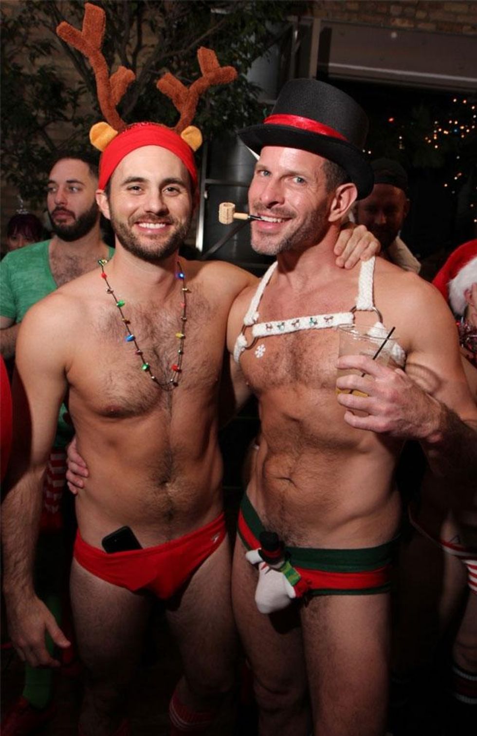 Sidetrack Speedo Santa Flashbacks