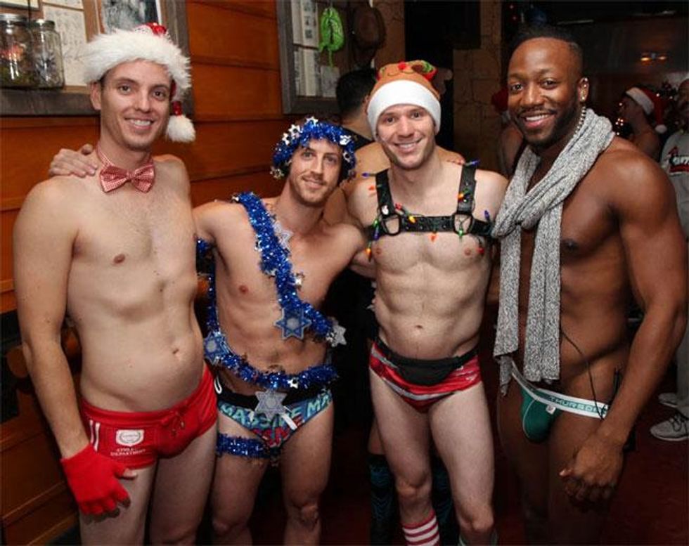 Sidetrack Speedo Santa Flashbacks