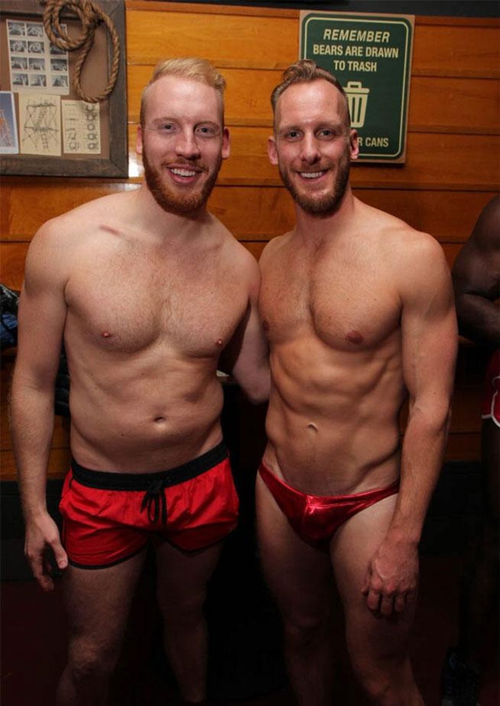 Sidetrack Speedo Santa Flashbacks