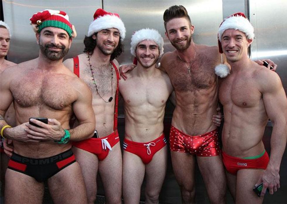 Sidetrack Speedo Santa Flashbacks