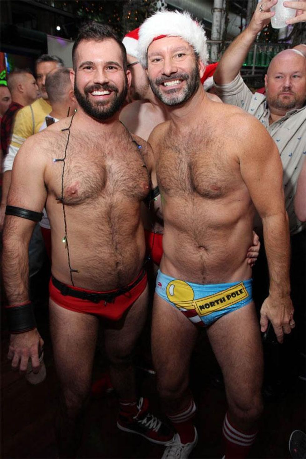 Sidetrack Speedo Santa Flashbacks