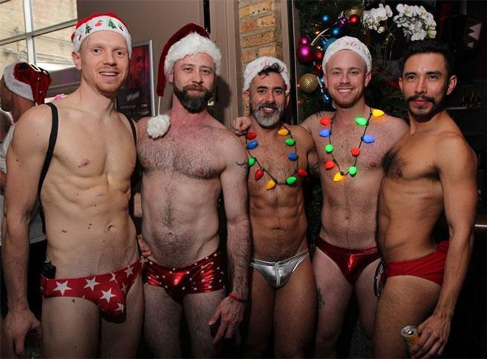Sidetrack Speedo Santa Flashbacks
