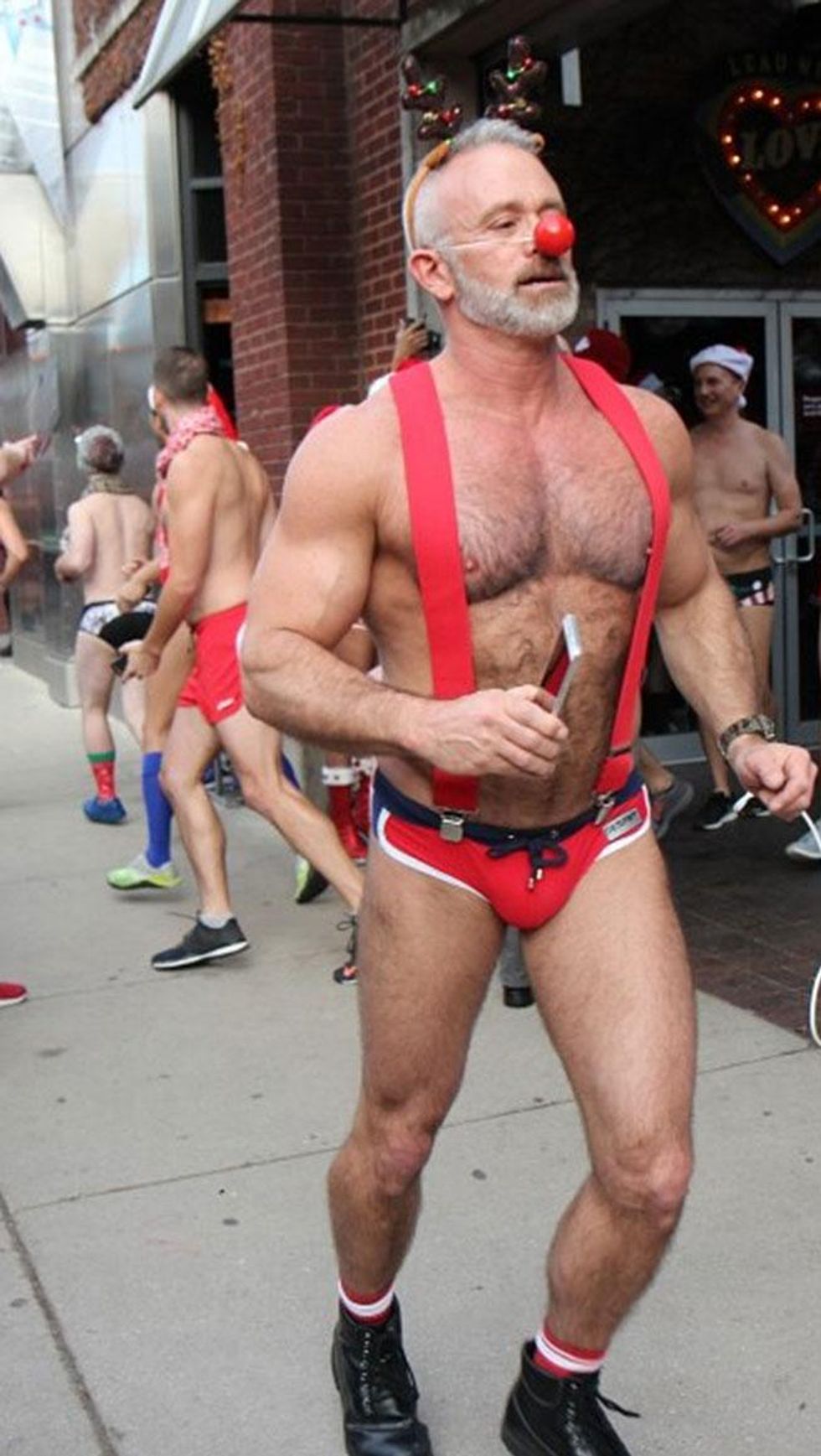 Sidetrack Speedo Santa Flashbacks