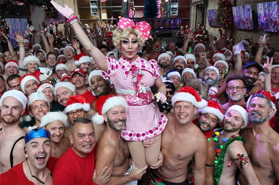 Sidetrack Speedo Santa Flashbacks