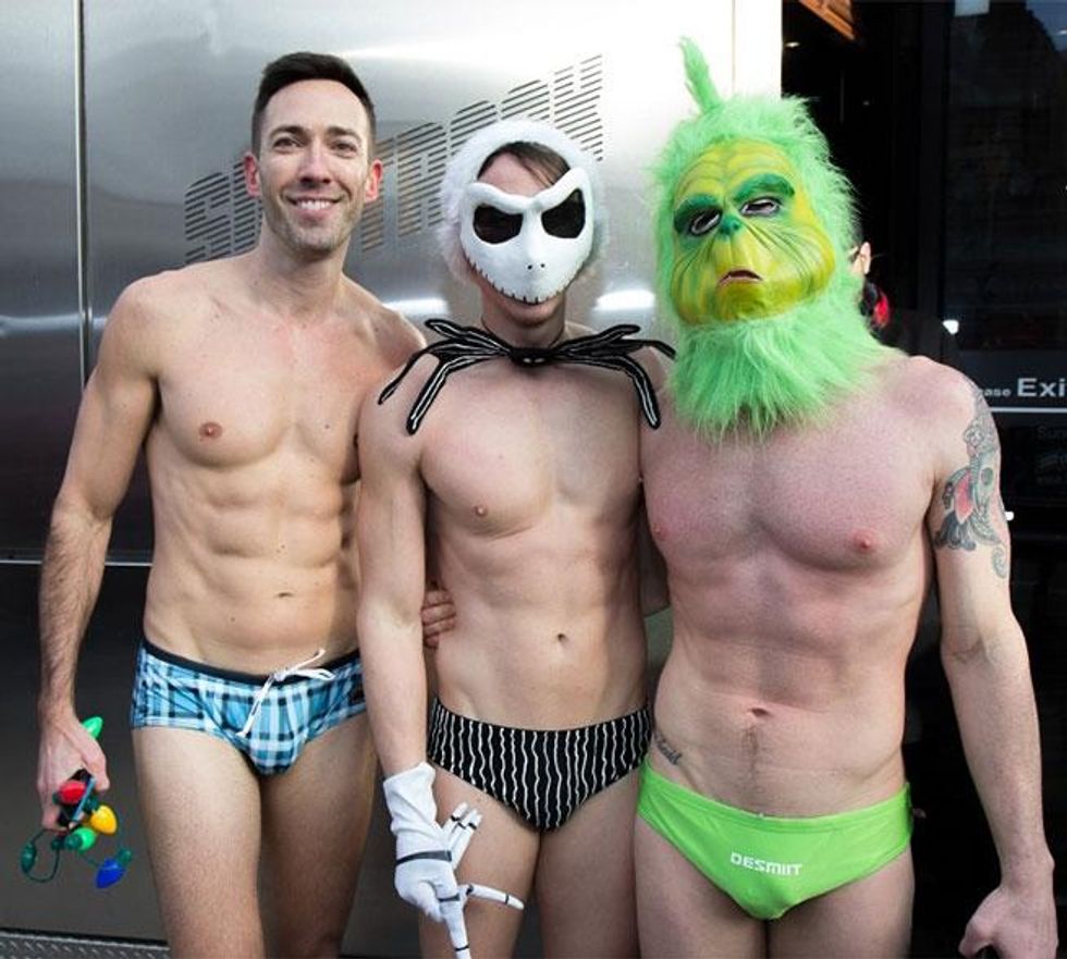 Sidetrack Speedo Santa Flashbacks