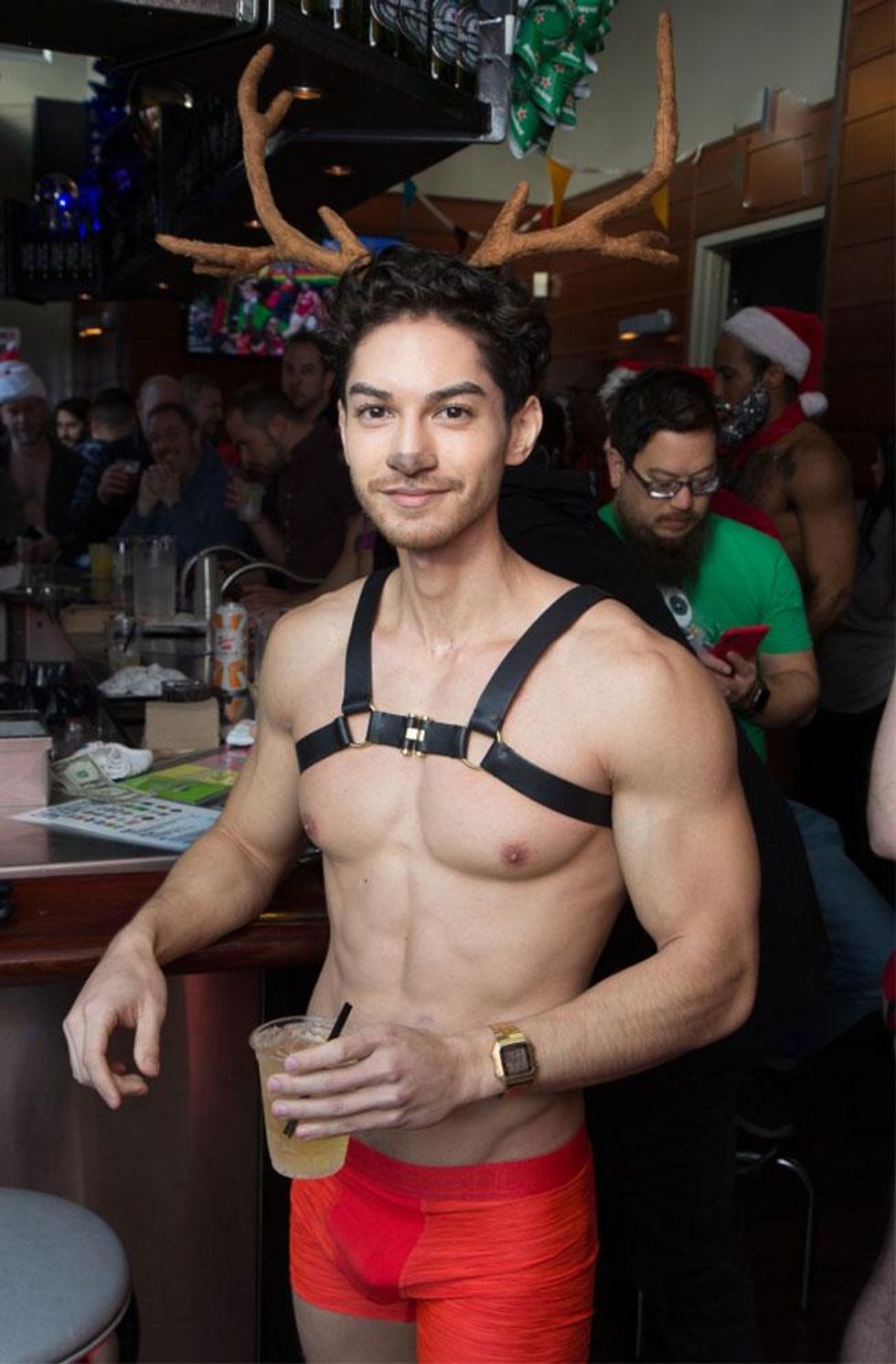 Sidetrack Speedo Santa Flashbacks