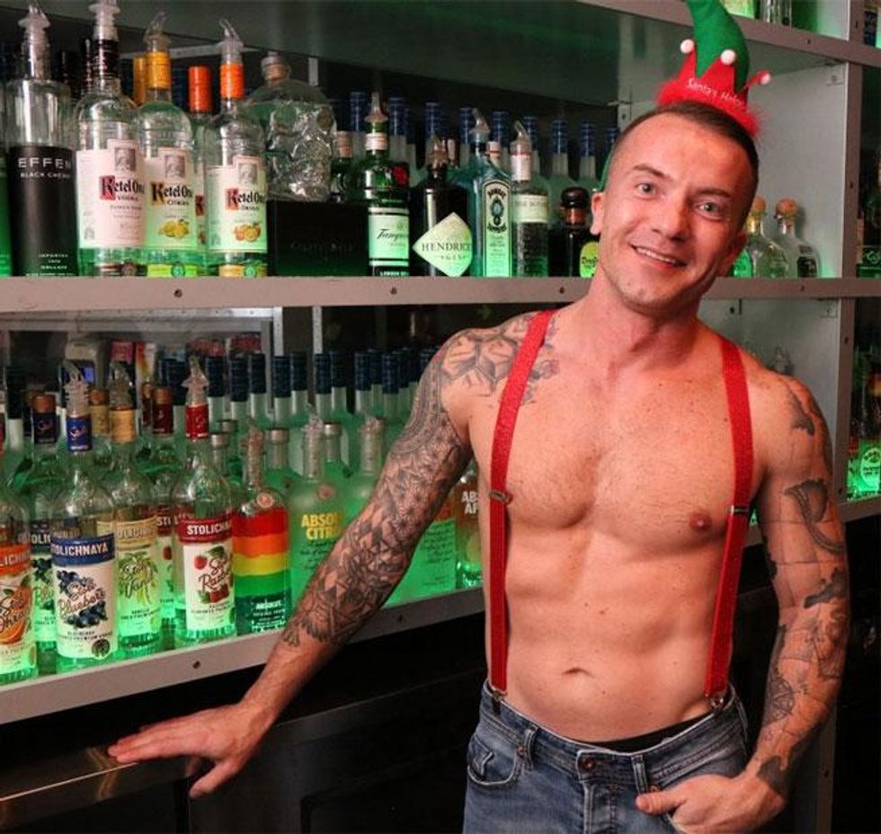 Sidetrack Speedo Santa Flashbacks