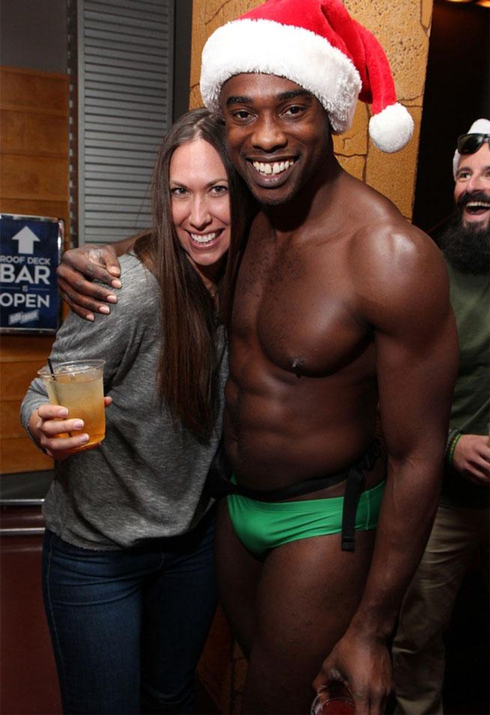 Sidetrack Speedo Santa Flashbacks