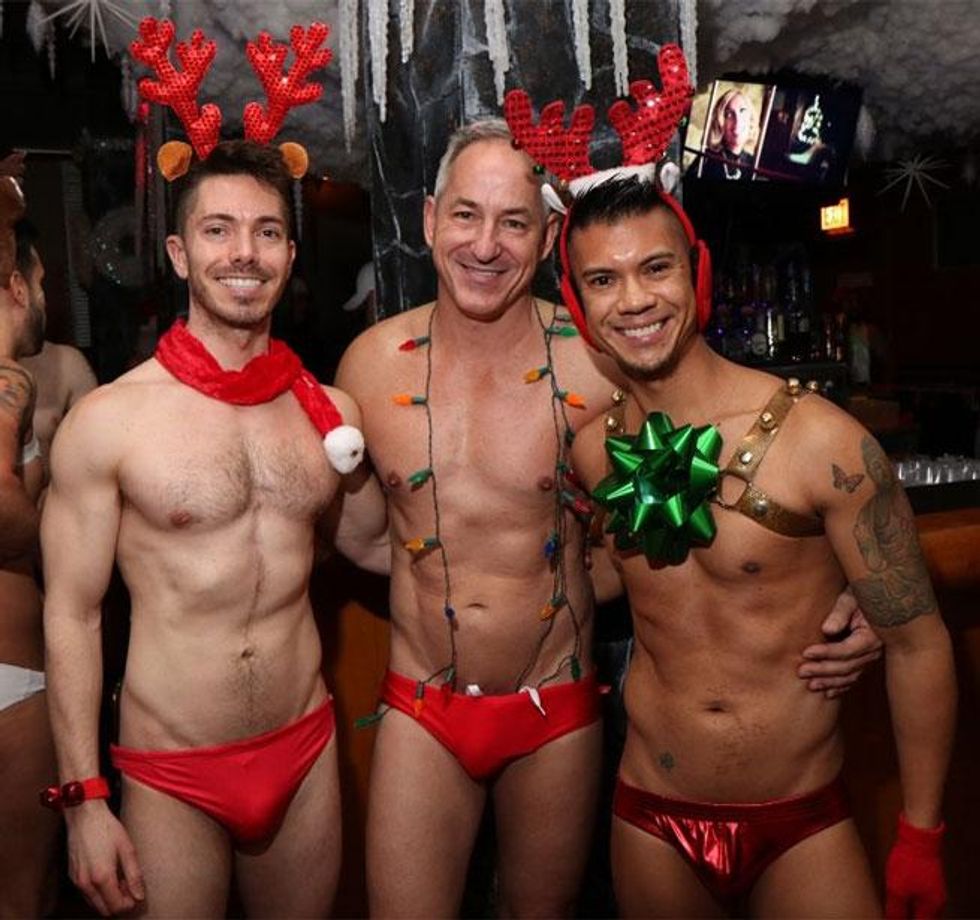 Sidetrack Speedo Santa Flashbacks