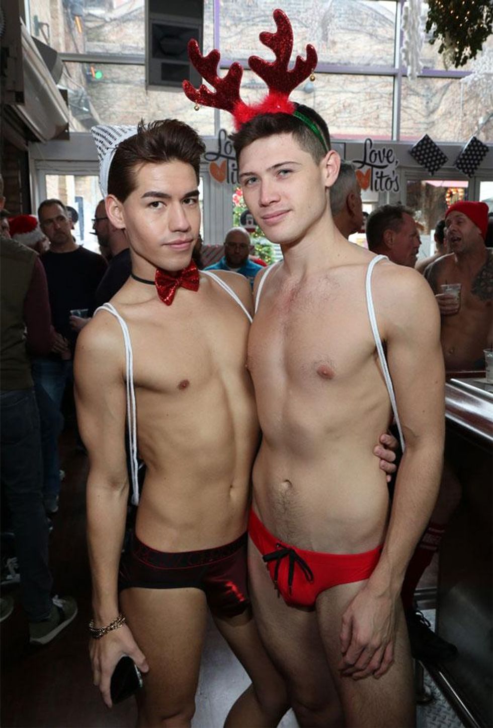Sidetrack Speedo Santa Flashbacks