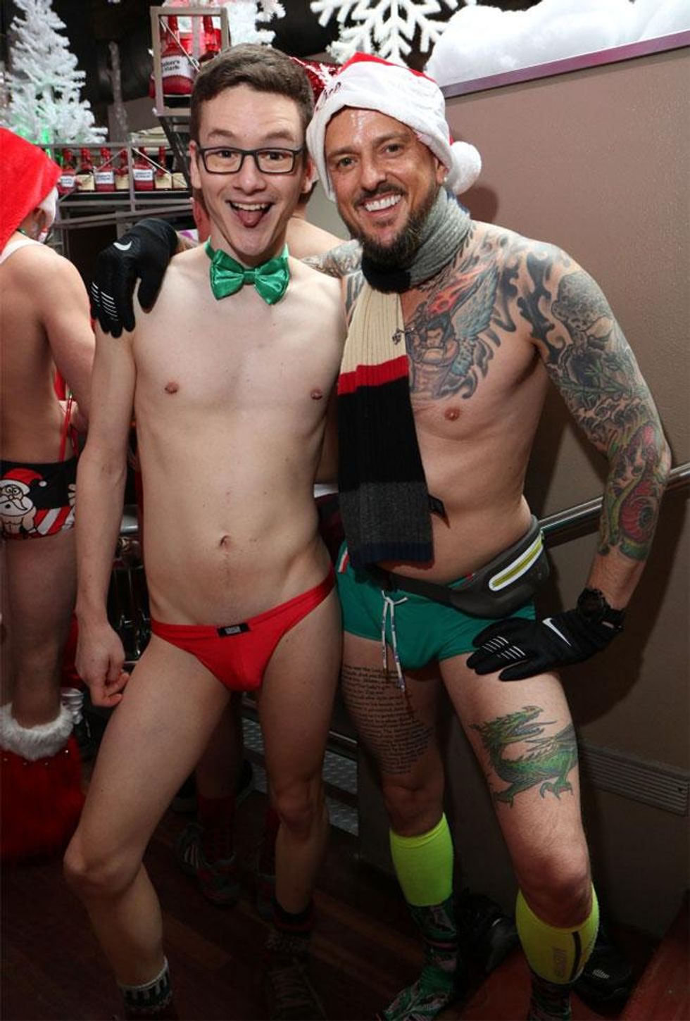 Sidetrack Speedo Santa Flashbacks
