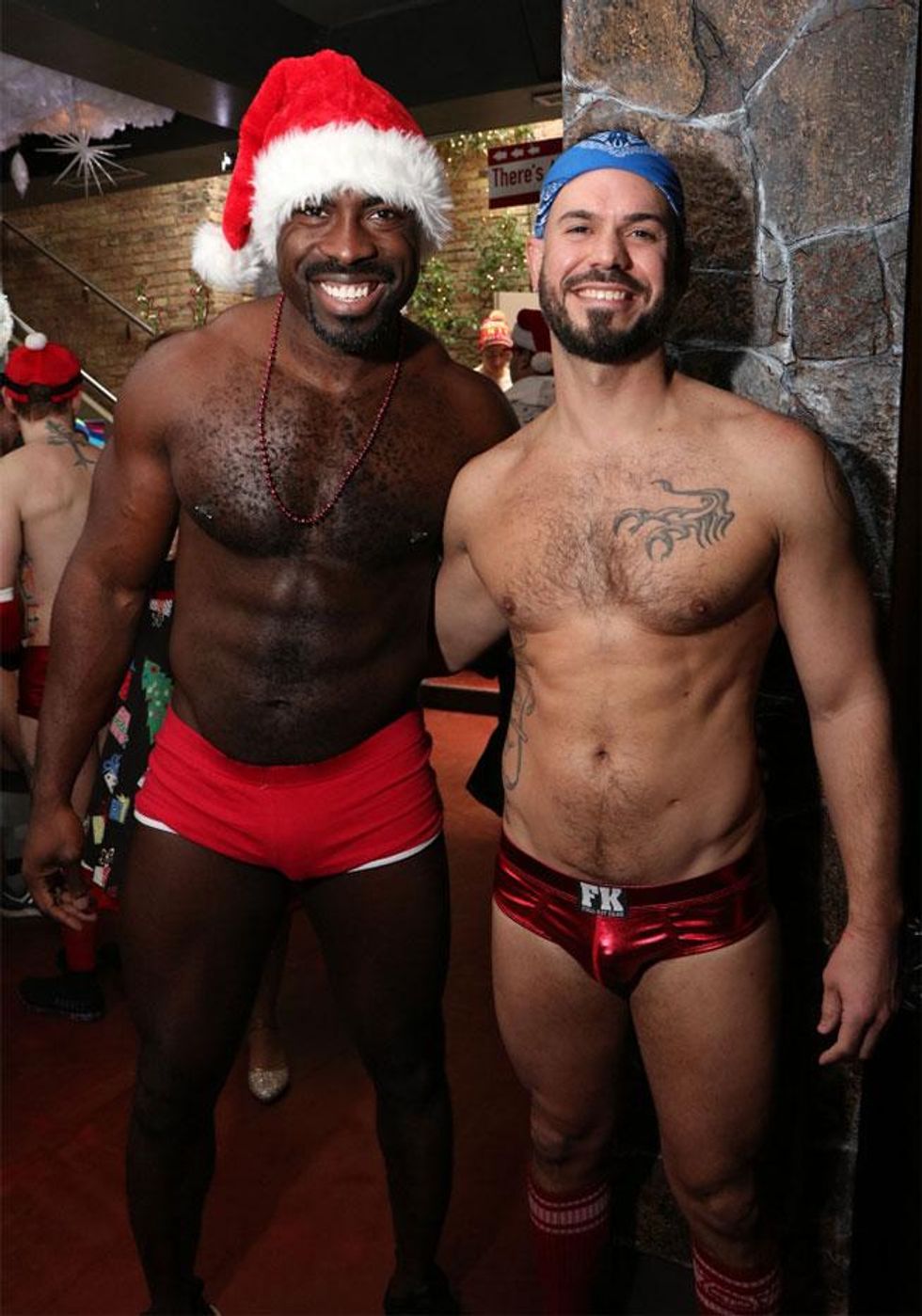Sidetrack Speedo Santa Flashbacks