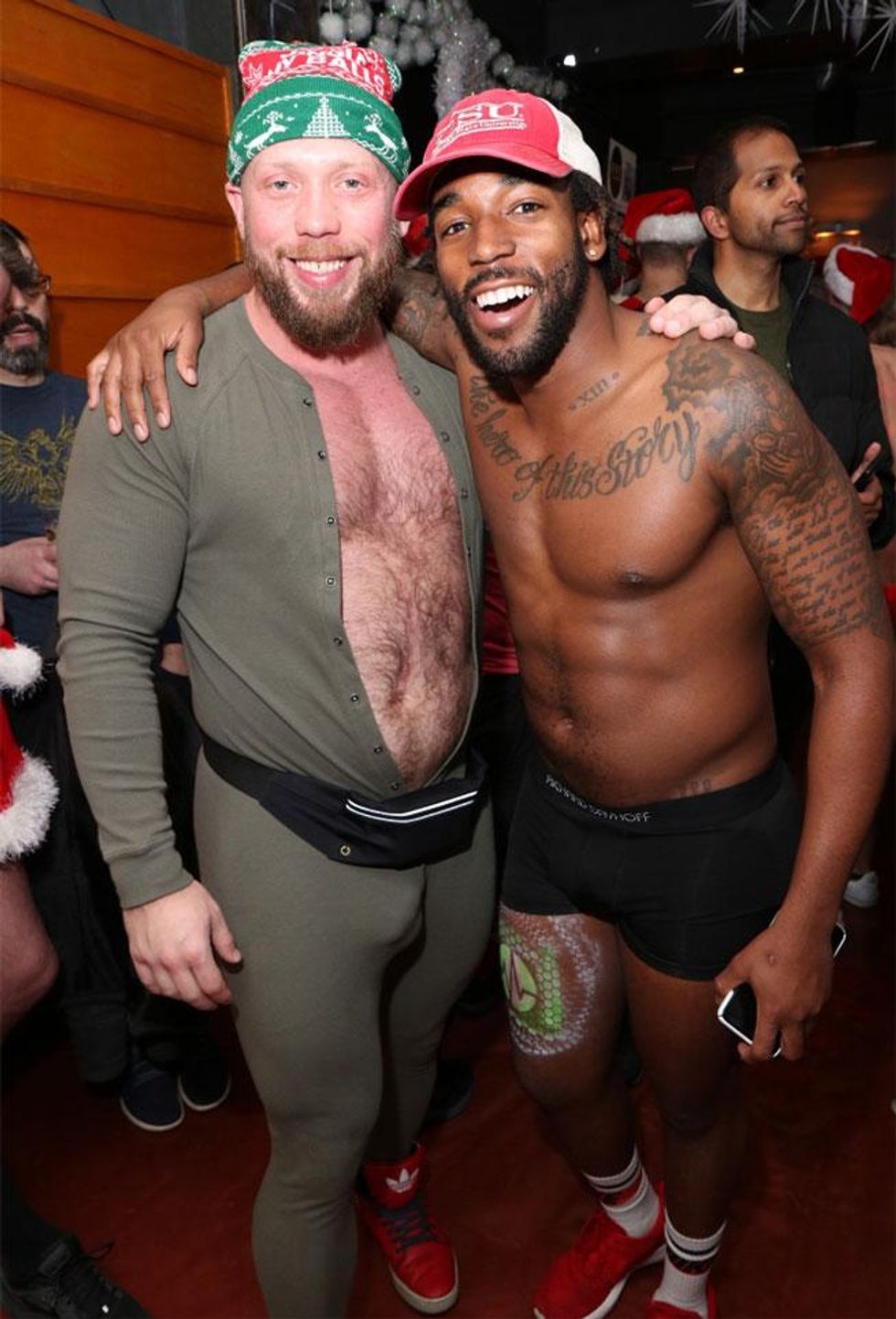 Sidetrack Speedo Santa Flashbacks