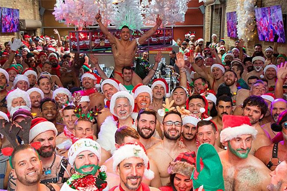 Sidetrack Speedo Santa Flashbacks