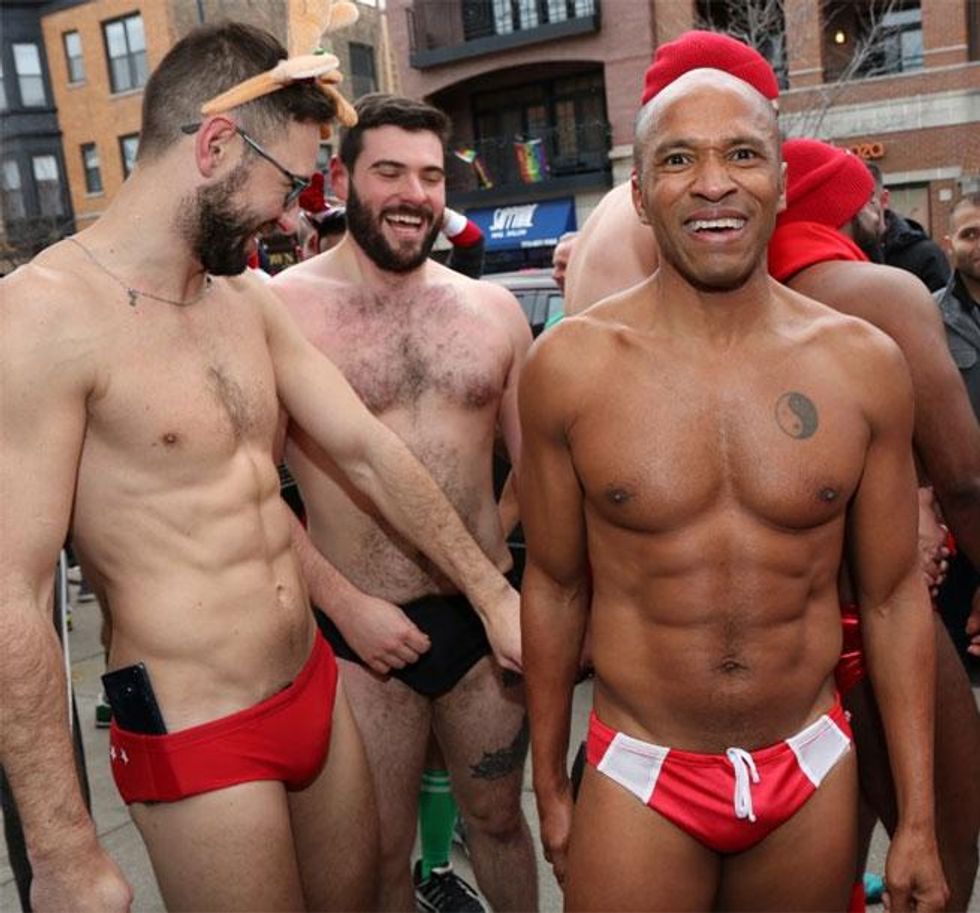 Sidetrack Speedo Santa Flashbacks