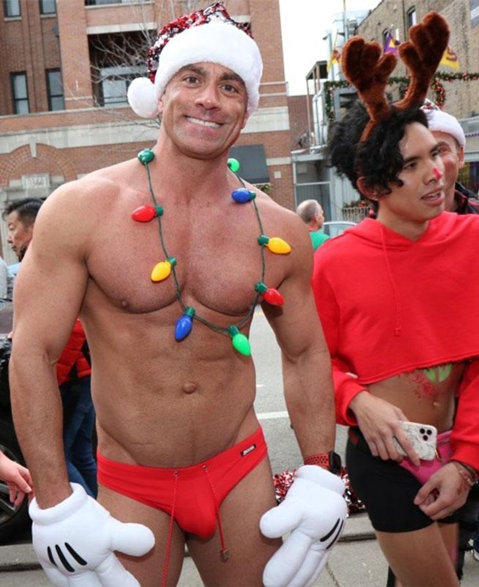 Sidetrack Speedo Santa Flashbacks
