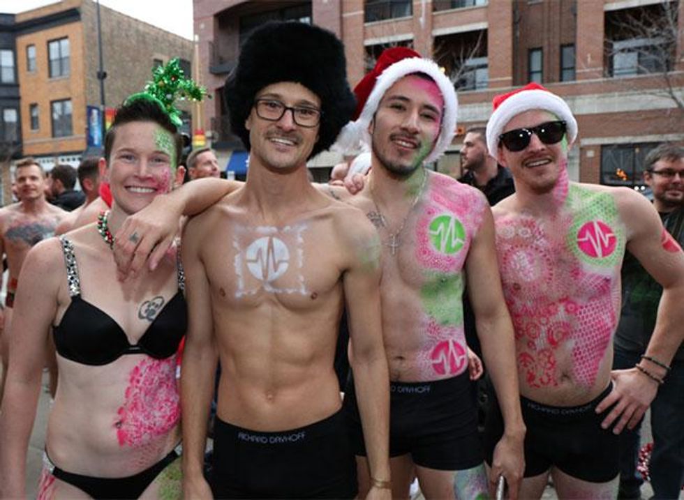 Sidetrack Speedo Santa Flashbacks