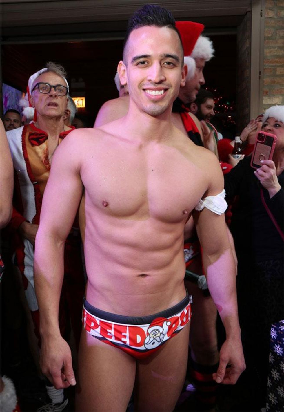 Sidetrack Speedo Santa Flashbacks