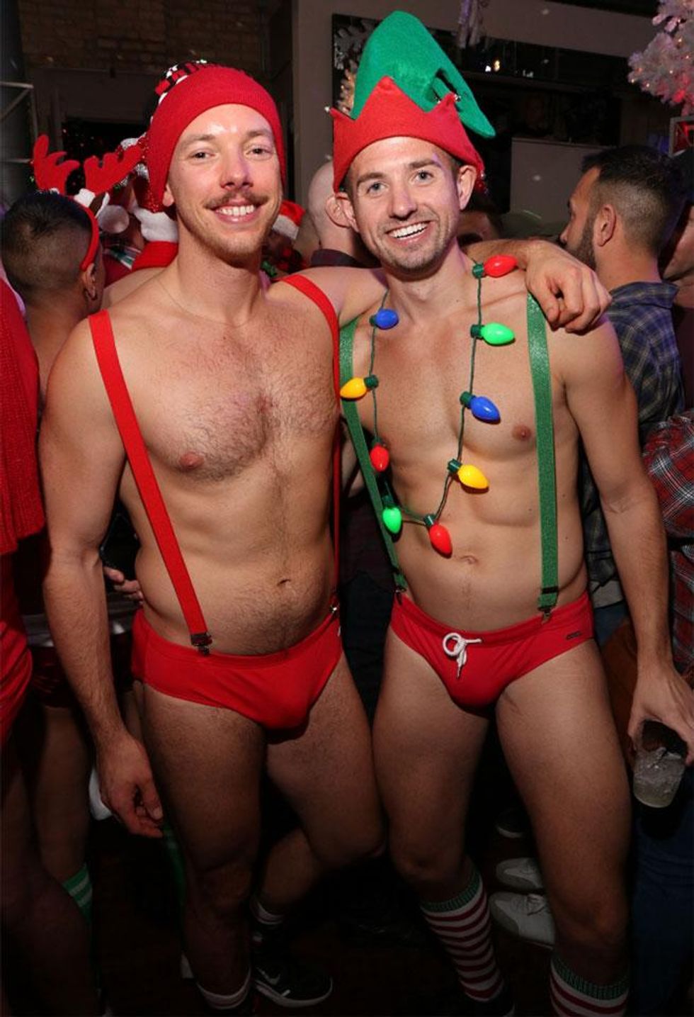 Sidetrack Speedo Santa Flashbacks