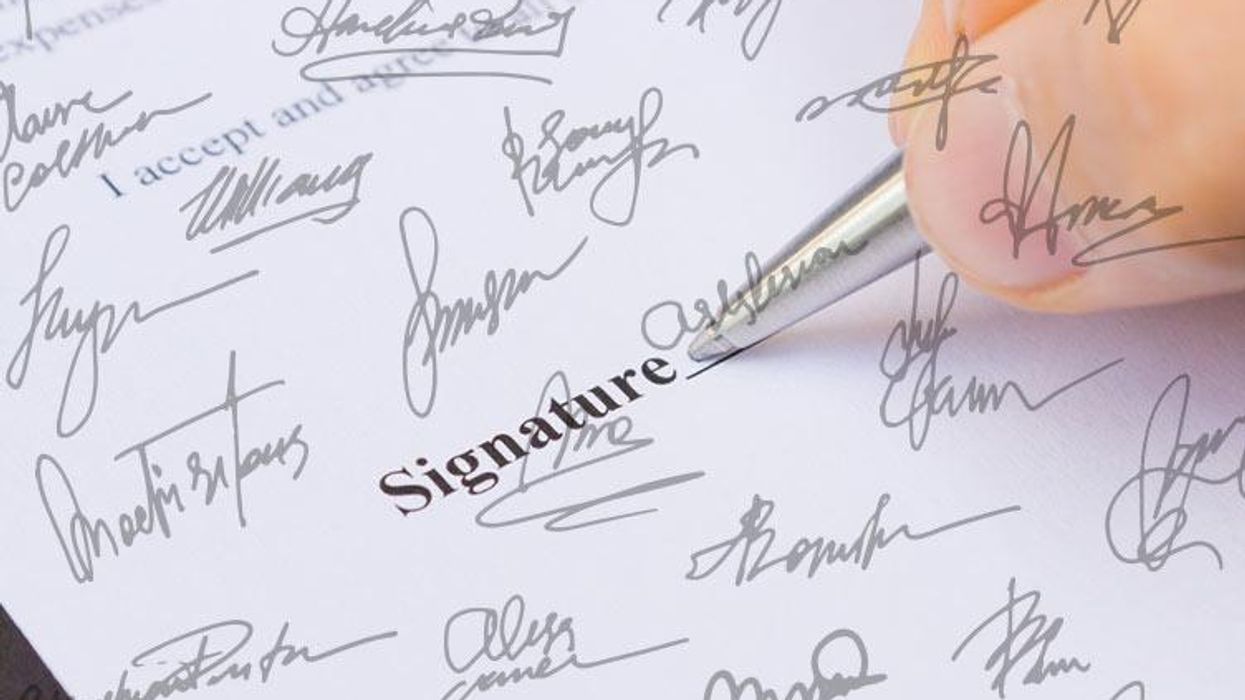 Learning to Sign My Name