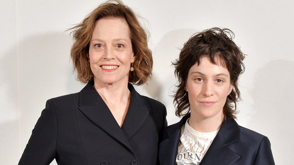 Sigourney Waver and Char Simpson