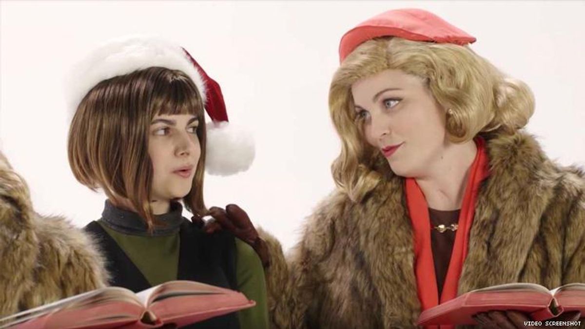 Sing Along to Lesbian Christmas Carols
