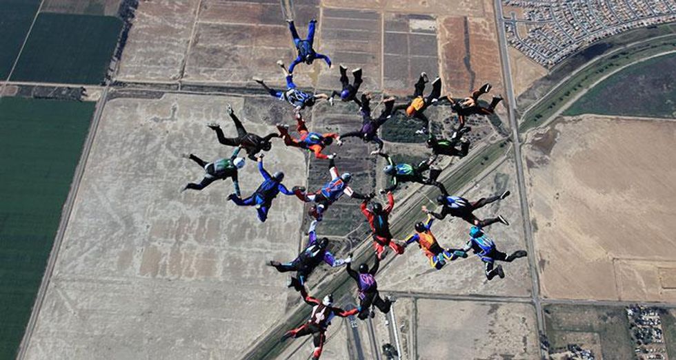 Skydiving