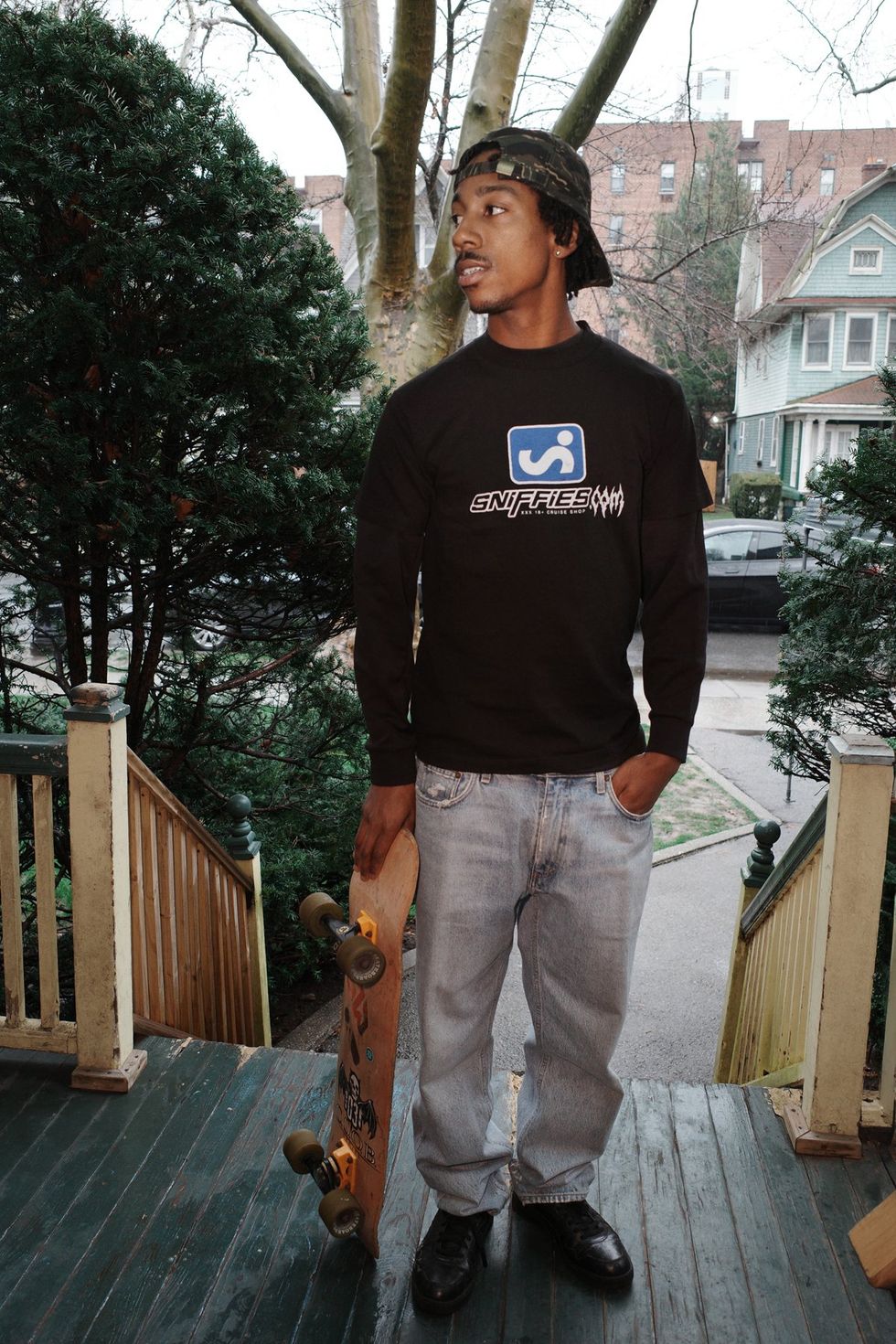 Sniffies Spring 2025 merchandise collection custom gym hang out photo shoot