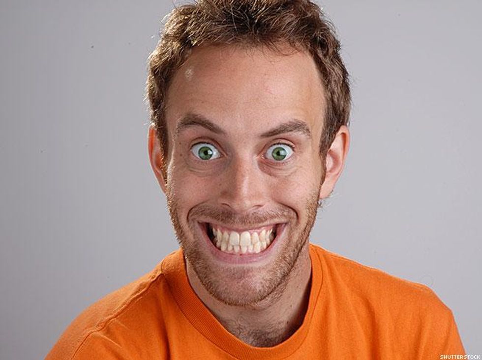 Snuggling with your female partner and straight men looking at you like you're filming Blue Is the Warmest Color.