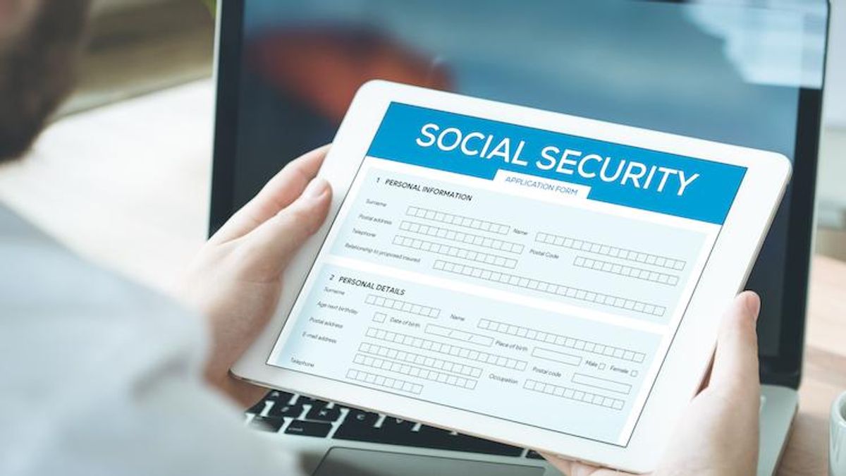 Social Security website