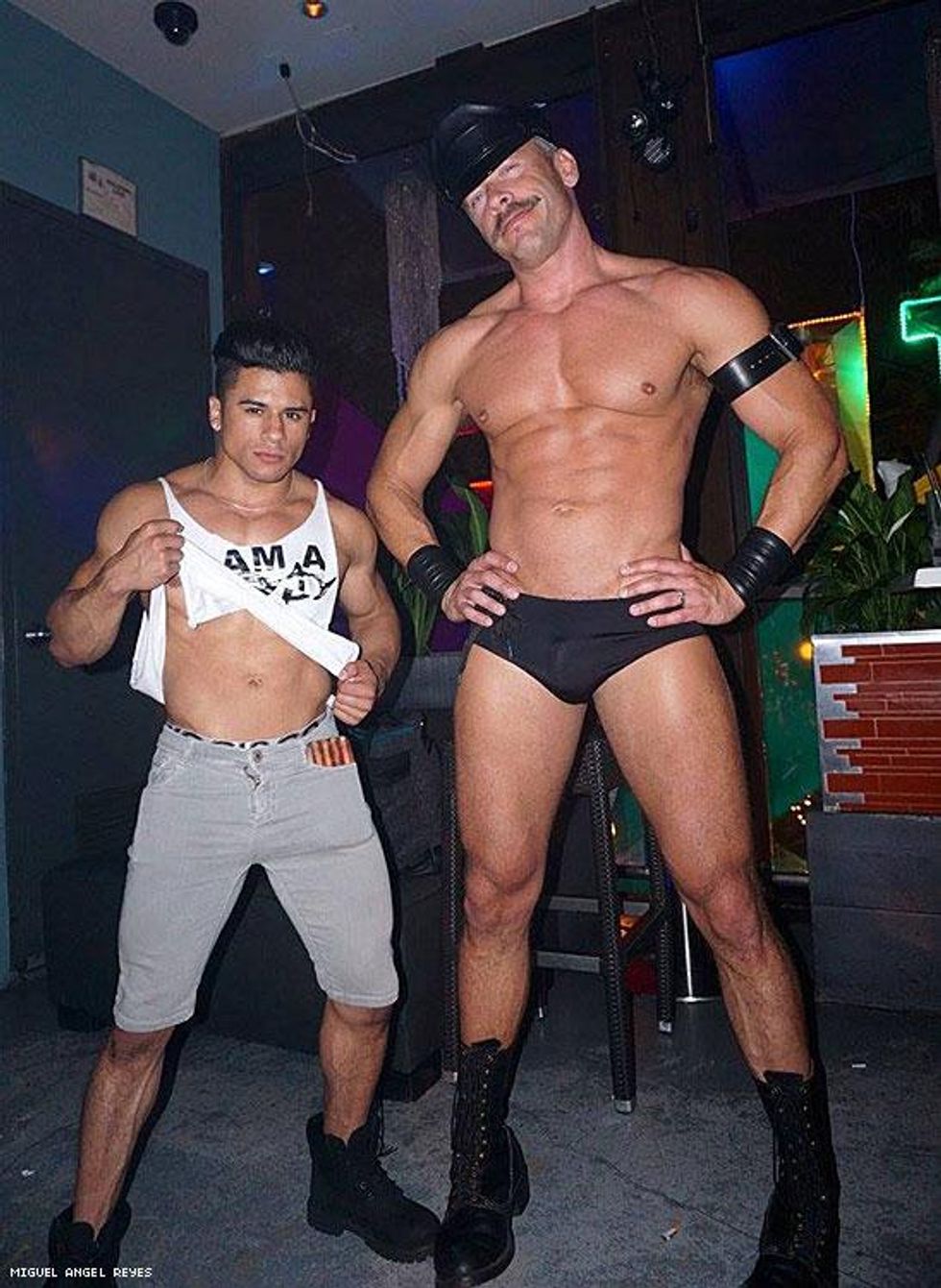 Sold Out Clothing\u2019s Fashion show featured Tom of Finland Fashion as modeled by on-line shop ambassador Terry Miller.