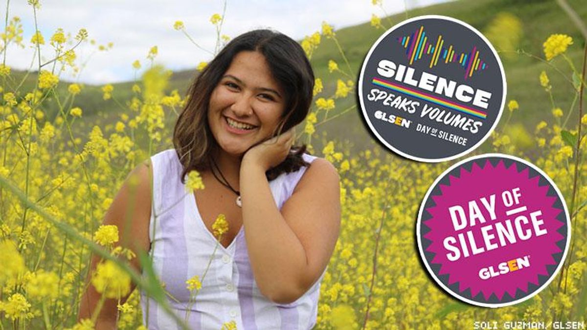 Soli Guzman and Day of Silence buttons