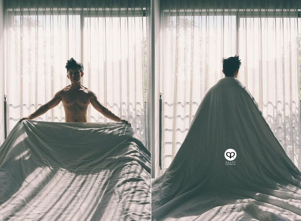 Sometimes the bravest thing a professional photographer can do is expose himself to the camera.