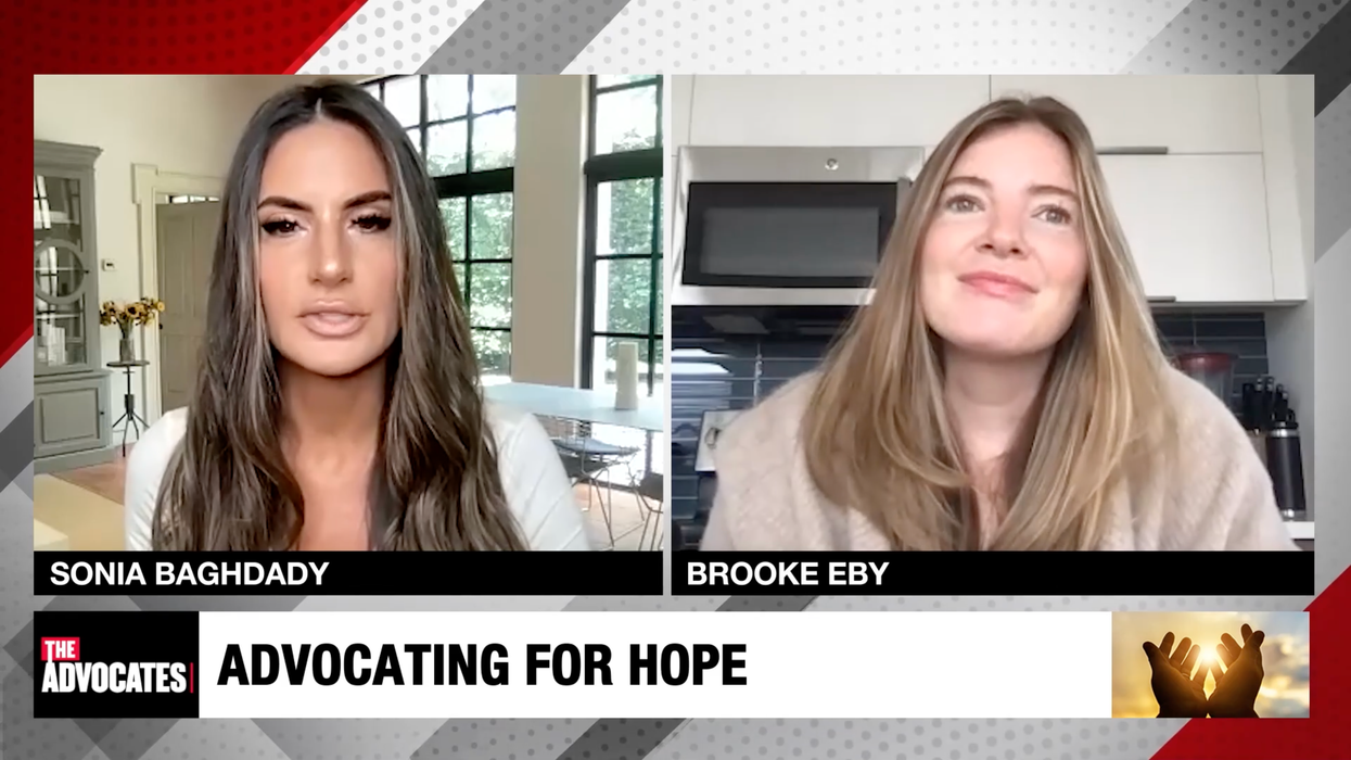 Sonia Baghdady interviewing Brooke Eby